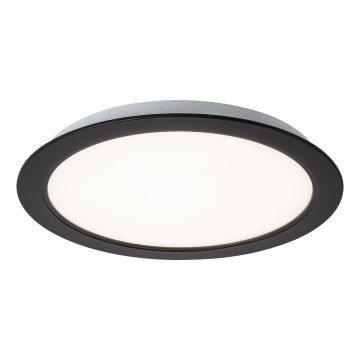 Rabalux - Світлодіодний вбудований світильник LED/18W/230V діаметр 22 см чорний