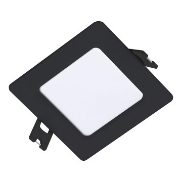 Rabalux - Світлодіодний вбудований світильник LED/3W/230V 9x9 см чорний