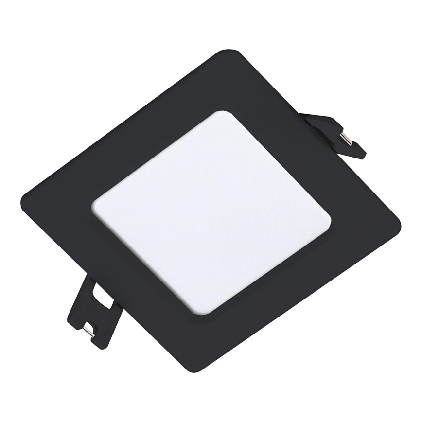 Rabalux - Світлодіодний вбудований світильник LED/3W/230V 9x9 см чорний