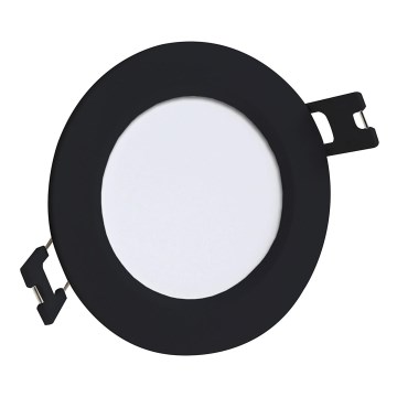 Rabalux - Світлодіодний вбудований світильник LED/3W/230V діаметр 9 см чорний