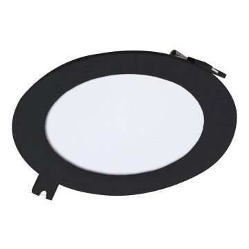 Rabalux - Світлодіодний вбудований світильник LED/6W/230V діаметр 12 см чорний