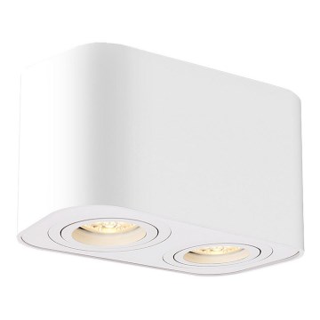Rabalux - Точечный светильник 2xGU10/42W/230V белый