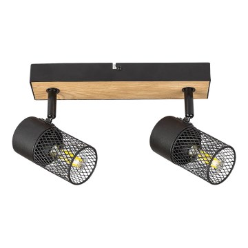 Rabalux - Точковий світильник 2xE14/40W/230V дуб