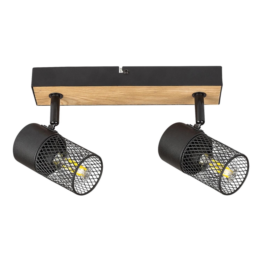 Rabalux - Точковий світильник 2xE14/40W/230V дуб