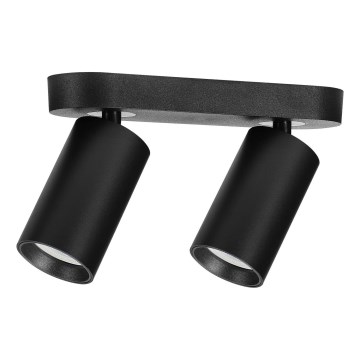 Rabalux - точковий світильник 2xGU10/7W/230V чорний