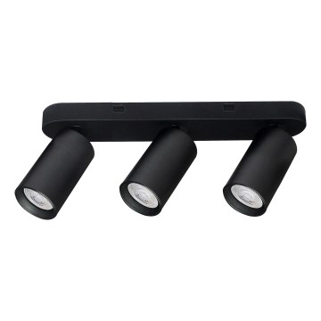 Rabalux - Точковий світильник 3xGU10/7W/230V чорний