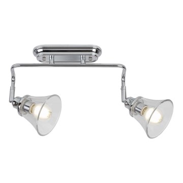 Rabalux - Точечный светильник для ванной комнаты 2xE14/40W/230V IP44