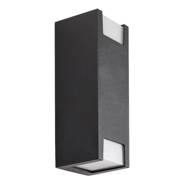 Rabalux - Уличный настенный светильник 2xGU10/7W/230V IP44 черный