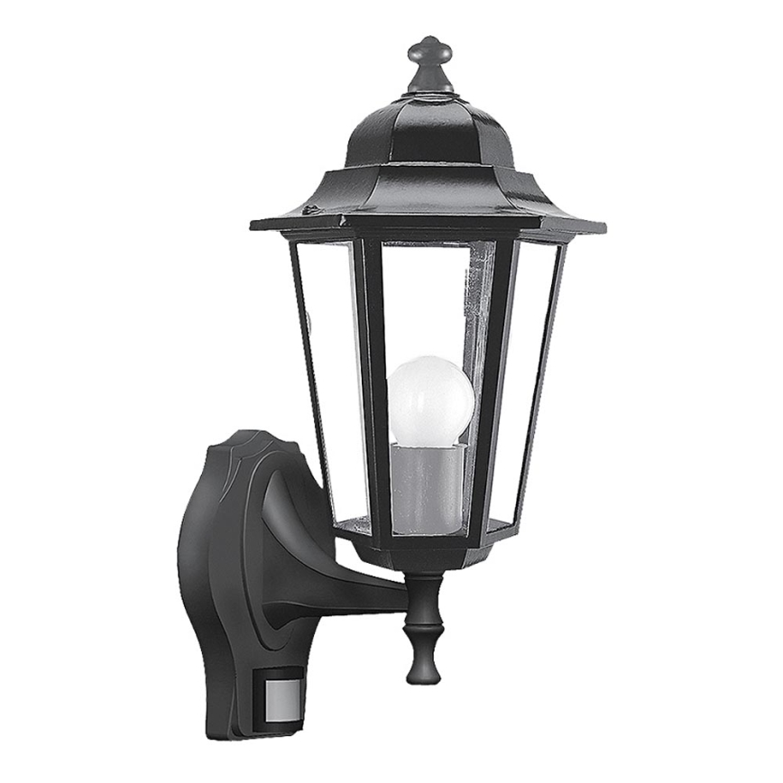 Rabalux - Уличный настенный светильник с датчиком 1xE27/60W/230V