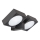Rabalux - Уличный светодиодный настенный гибкий светильник 2xLED/7W/230V IP54 антрацит