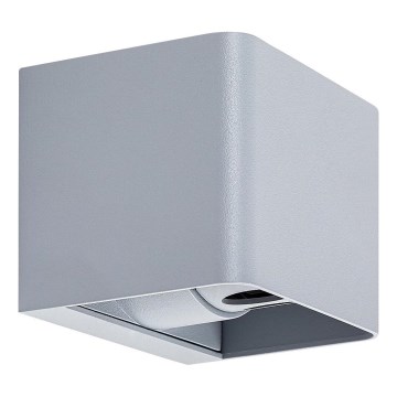 Rabalux - Уличный светодиодный настенный светильник LED/10W/230V IP54 серый