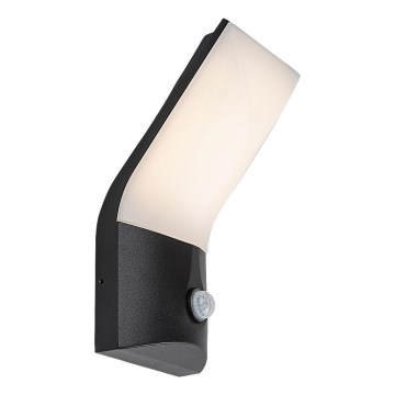 Rabalux - Уличный светодиодный настенный светильник с датчиком LED/10W/230V IP54
