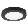 Rabalux - Вбудований стельовий LED світильник для ванної LED/3W/230V IP44 чорний