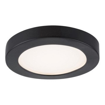 Rabalux - Вбудований стельовий LED світильник для ванної LED/3W/230V IP44 чорний