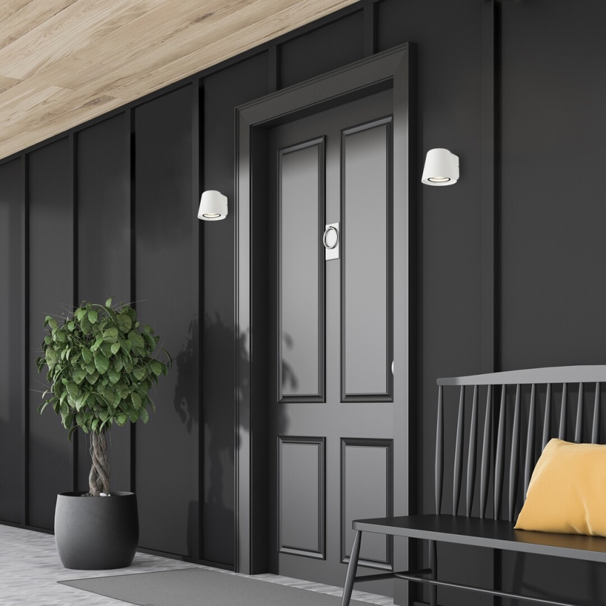 Rabalux - Вуличний настінний світильник 1xGU10/35W/230V IP54 білий