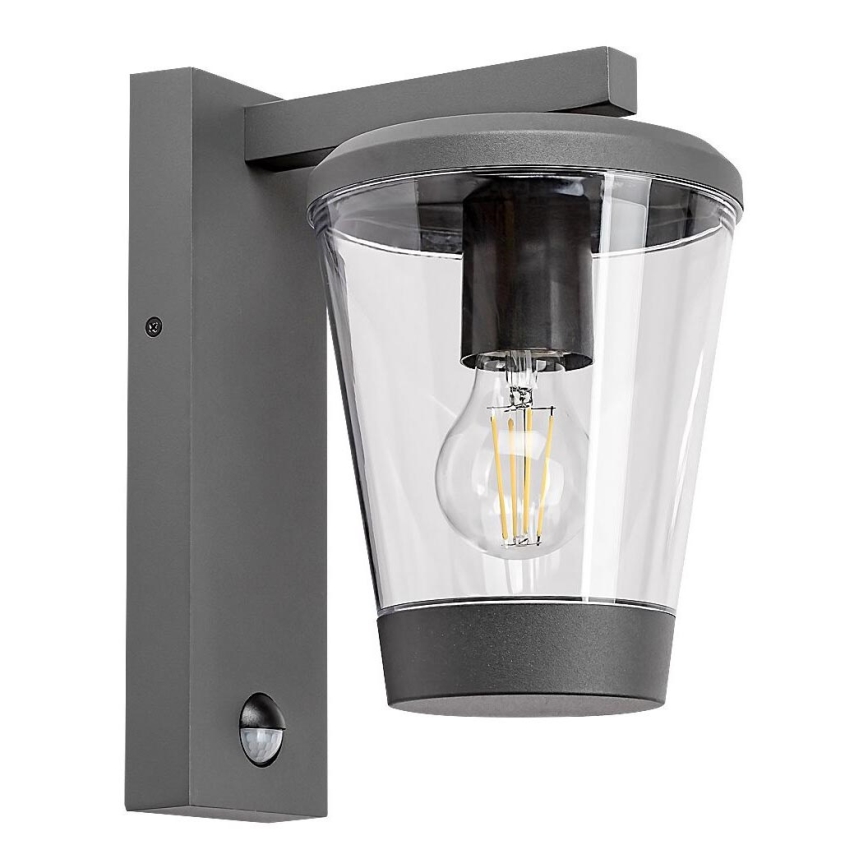 Rabalux - Вулична настінна лампа з датчиком 1xE27/40W/230V IP44