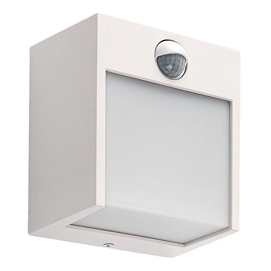 Rabalux - Вуличний настінний LED світильник з датчиком LED/12W/230V білий IP44