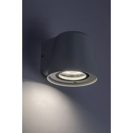Rabalux - Вуличний настінний світильник 1xGU10/35W/230V IP54 білий