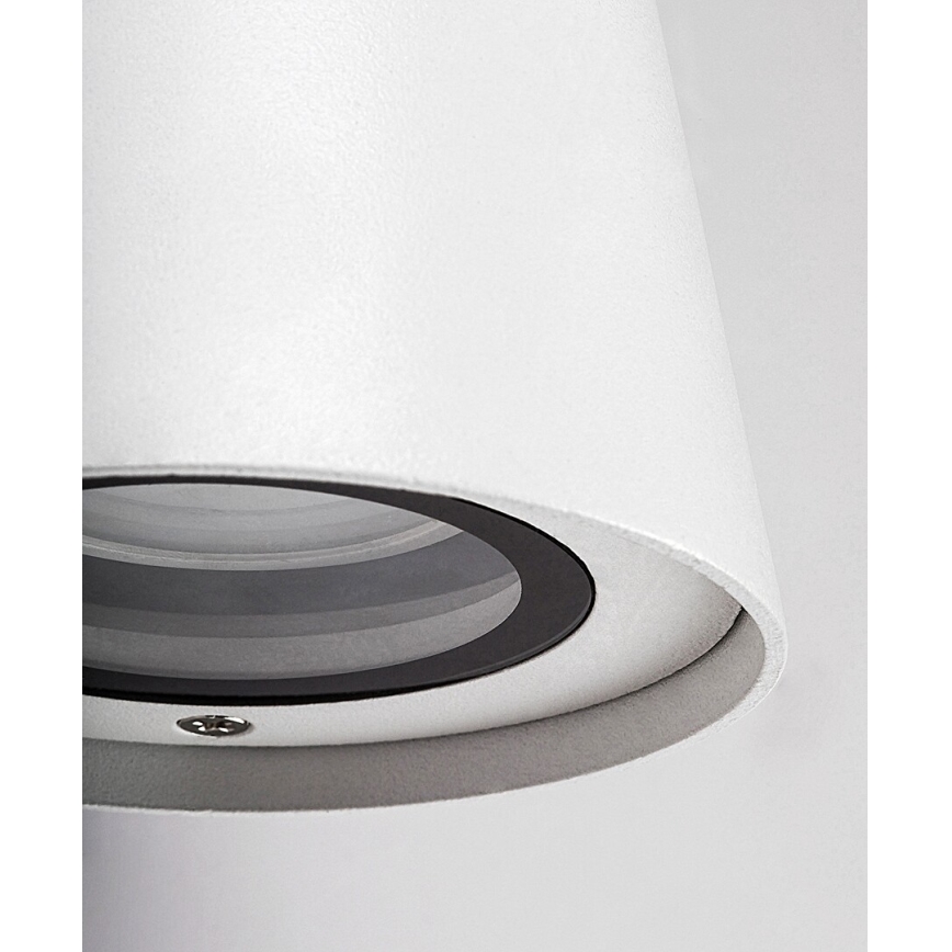 Rabalux - Вуличний настінний світильник 1xGU10/35W/230V IP54 білий