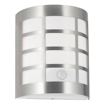 Rabalux - Вуличний настінний світильник з датчиком 1xE27/11W/230V IP44