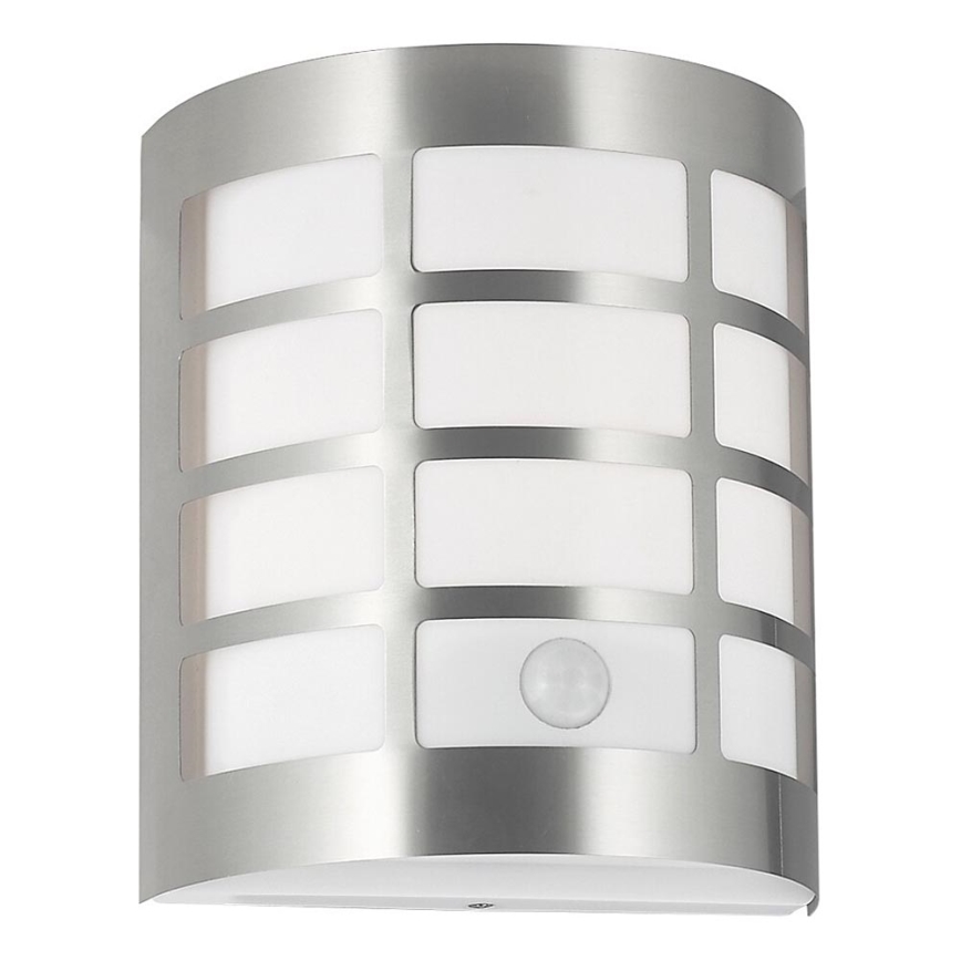 Rabalux - Вуличний настінний світильник з датчиком 1xE27/11W/230V IP44