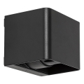 Rabalux - Вуличний світлодіодний настінний світильник LED/10W/230V IP54 чорний