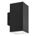 Rabalux - Вуличний світлодіодний настінний світильник LED/18W/230V 2700/4000/6500K IP65 чорний
