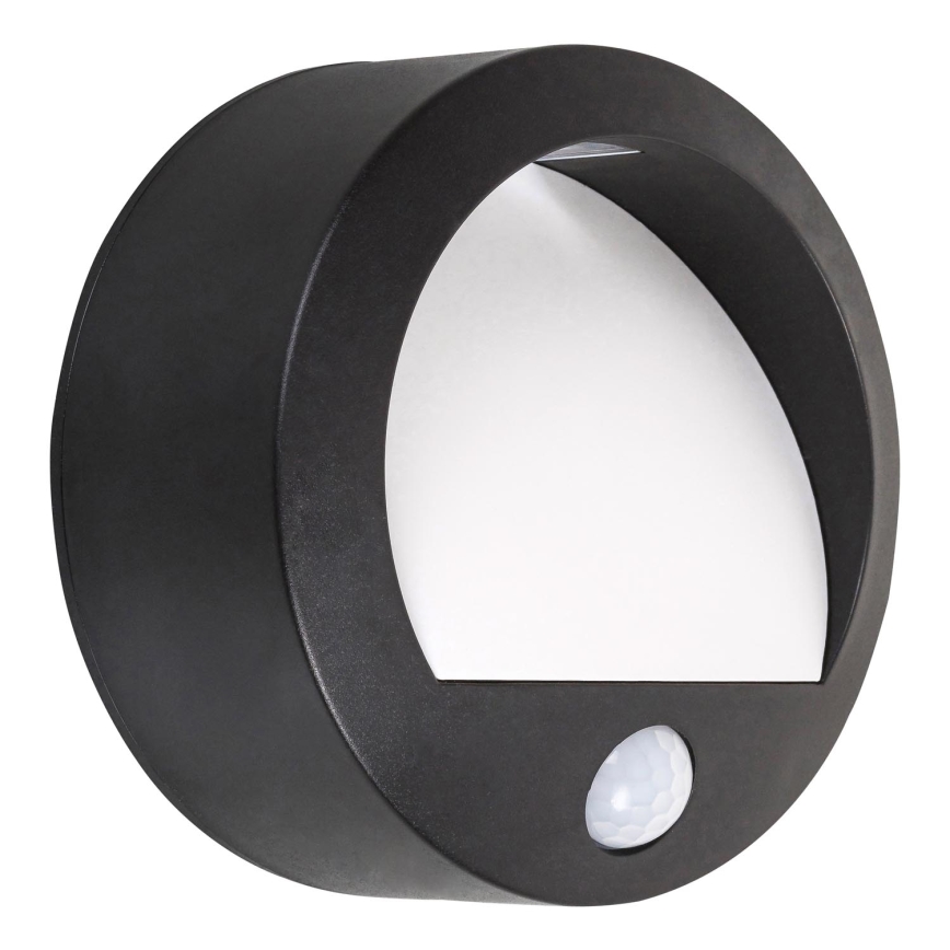 Rabalux - Вуличний світлодіодний настінний світильник з датчиком LED/1,5W/3xAA IP44