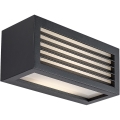 Rabalux - Вуличний світлодіодний настінний світильник LED/10W/230V IP54 чорний