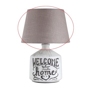 Rabalux - Запасной абажур для настольной лампы PETRA E14 коричневый/белый