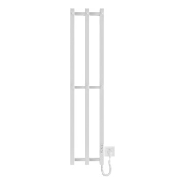 Радиатор для ванной комнаты HF SLIM 110W/230V 117x25 см белый угловой