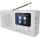 Радио DAB DAB+ FM 3W/5V/4xAA белый