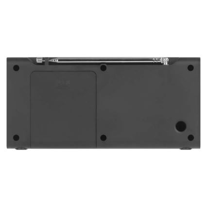 Радио DAB DAB+ FM 3W/5V/4xAA черный