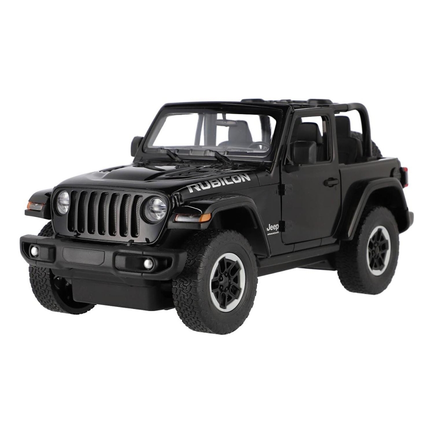 Радиоуправляемая модель Jeep Wrangler Rubicon RASTAR — питание 5xAA + 2xAA, чёрная