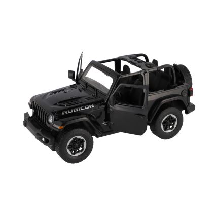 Радиоуправляемая модель Jeep Wrangler Rubicon RASTAR — питание 5xAA + 2xAA, чёрная