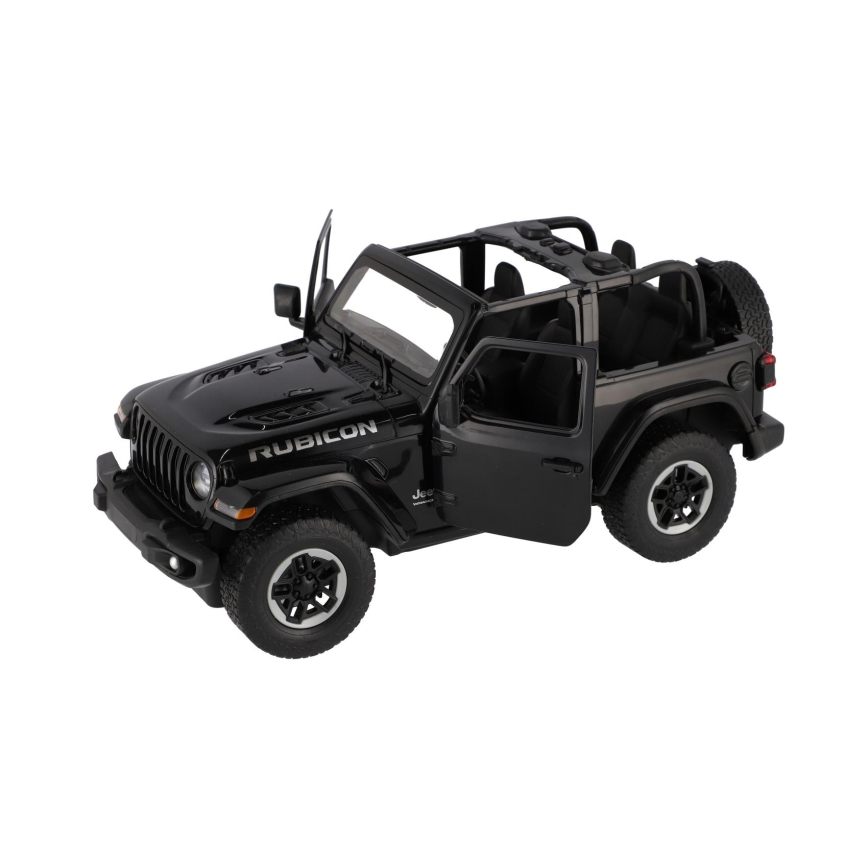 Радиоуправляемая модель Jeep Wrangler Rubicon RASTAR — питание 5xAA + 2xAA, чёрная