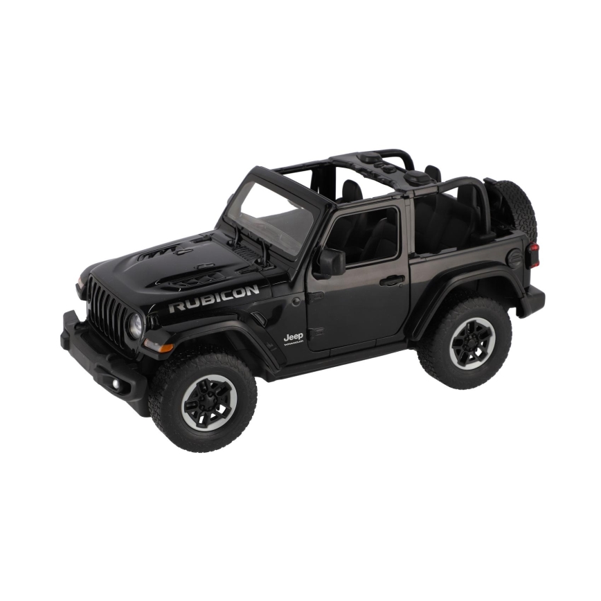 Радиоуправляемая модель Jeep Wrangler Rubicon RASTAR — питание 5xAA + 2xAA, чёрная