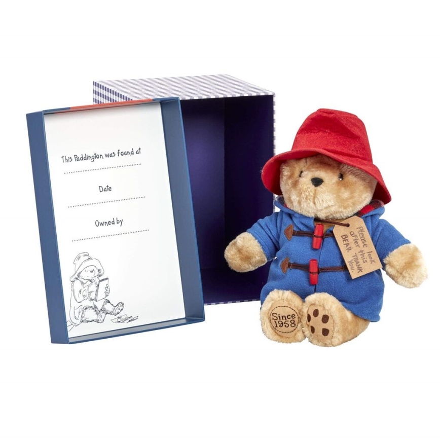 Rainbow - Плюшевий Paddington у подарунковій коробці