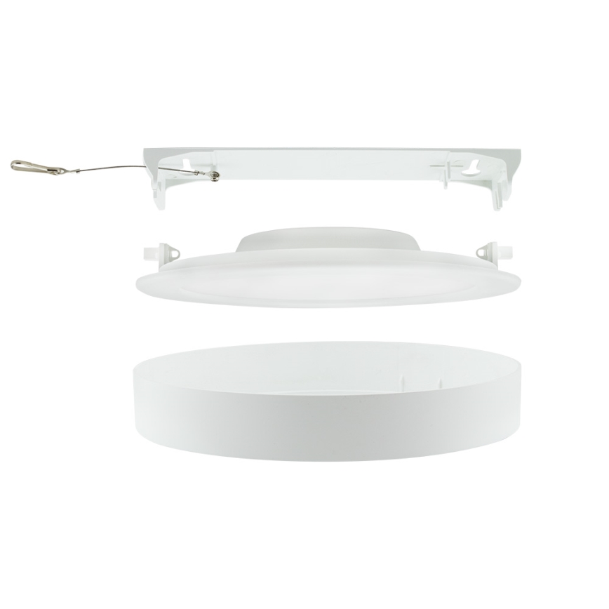 Рамка діаметр LED/24W/230V Вбудований світильник