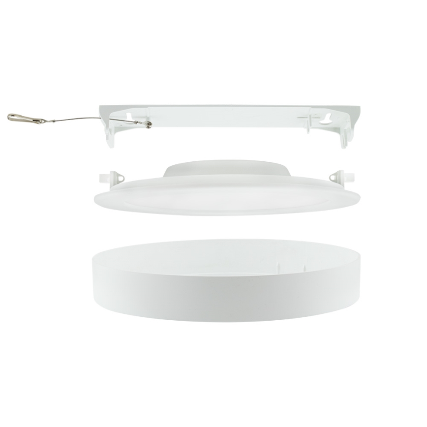 Рамка діаметр LED/6W/230V Вбудований світильник