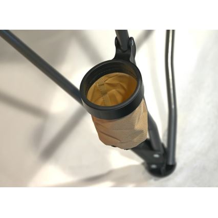 Раскладной стул для кемпинга коричневый