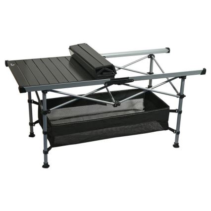 Раскладной туристический стол 123x55 см антрацит