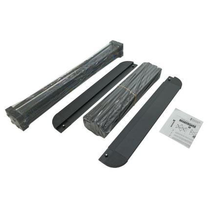 Раскладной туристический стол 52x52 см антрацит