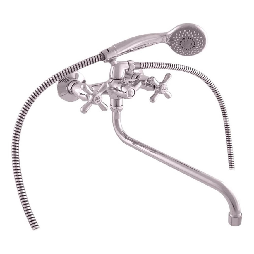 RAV Slezák MK153.5/1 - Набір для ванни з змішувачем MORAVA, глянцевий хром