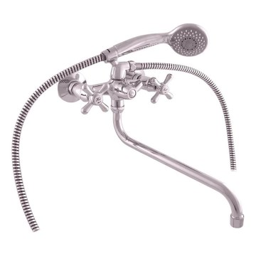 RAV Slezák MK153.5/1 - Комплект для ванны со смесителем MORAVA, полированный хром