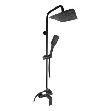 RAV Slezák NL182.5/7-04CMAT - Душовий набір зі змішувачем NIL у матовій чорній обробці