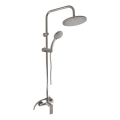 RAV Slezák NL182.5/7MGL - Душевой комплект с смесителем NIL, глянцевый серый
