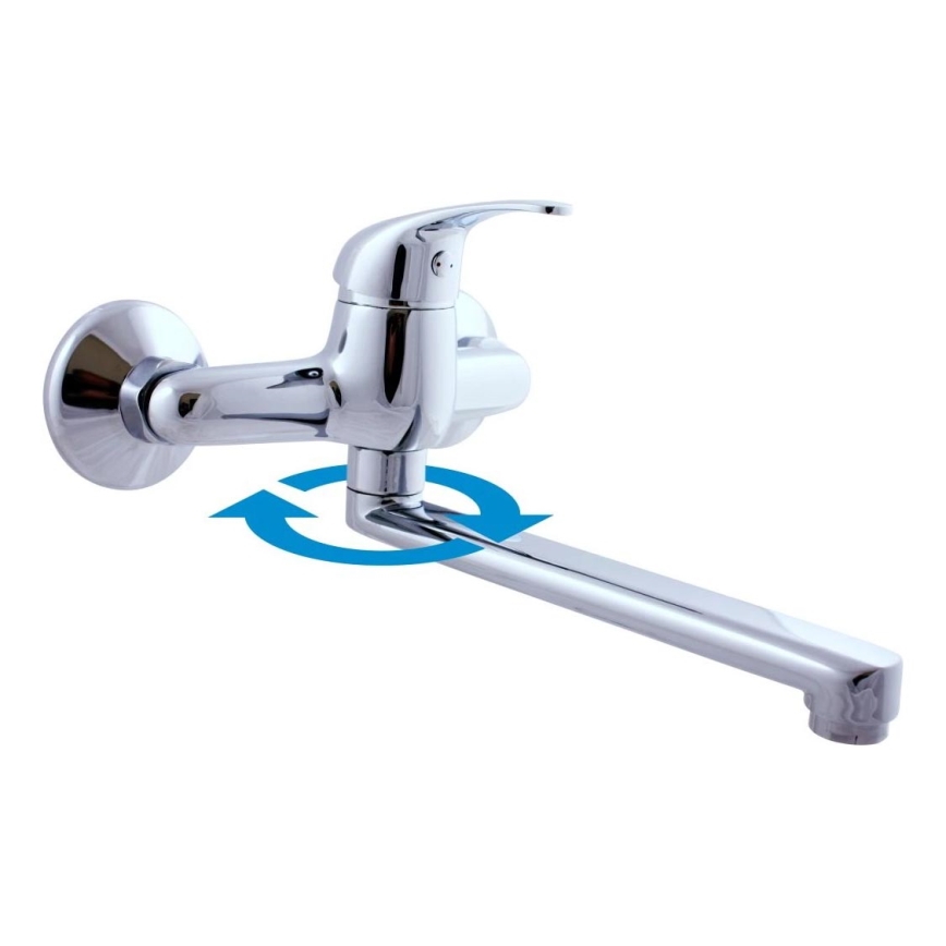 RAV Slezák SA001.5/23 - Смеситель для мойки/раковины SAZAVA, глянцевый хром