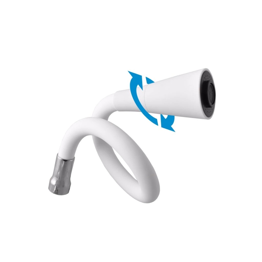 RAV Slezák SA002.5/13CB - Кухонный смеситель SAZAVA 32,3 см белый/глянцевый хром