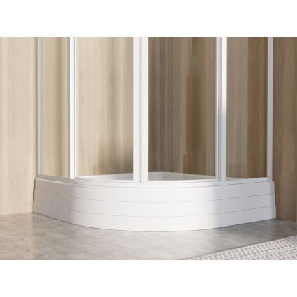 Ravak A204001120 - Четвертькруглый душевой поддон RONDA 80x80 см белый